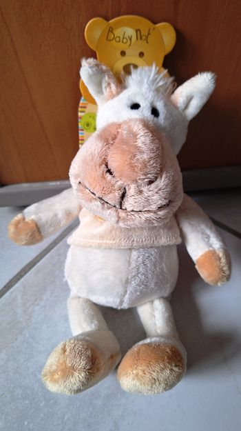 NEUF ! PELUCHE PANTIN MOUTON FUNNY - BABY NAT