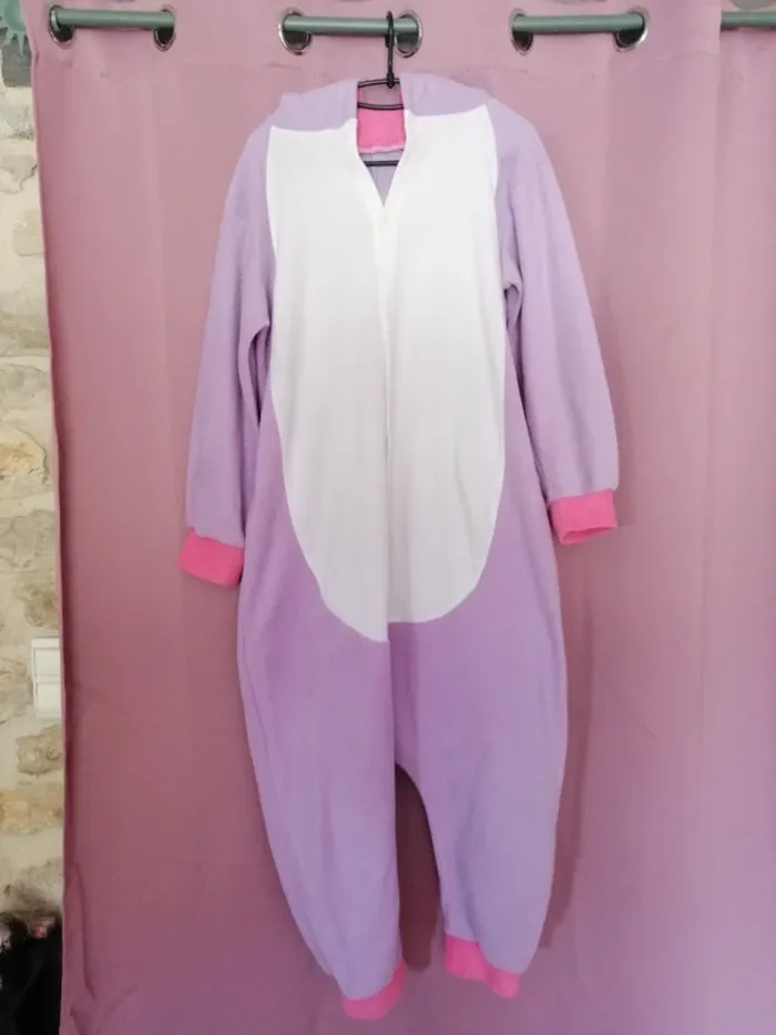 Combi pyjama licorne