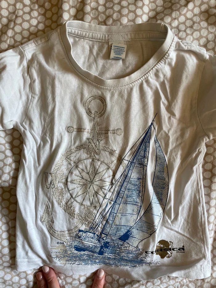 TEE shirt corse bateau