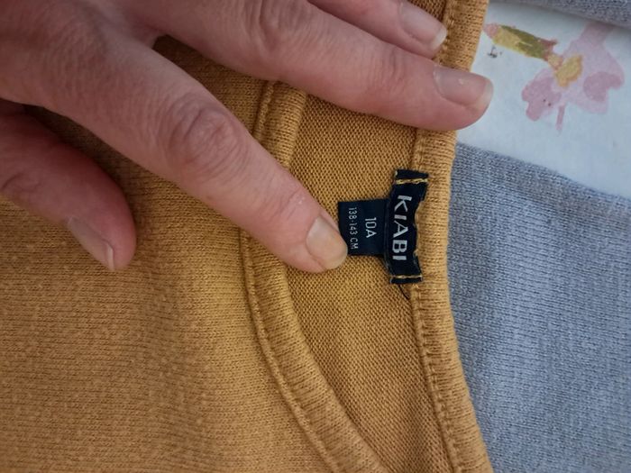 Lot de 3 jolis pull / sweat fins et agréables à porter, couleurs douces - 10 A - Kiabi, La Halle - photo numéro 7