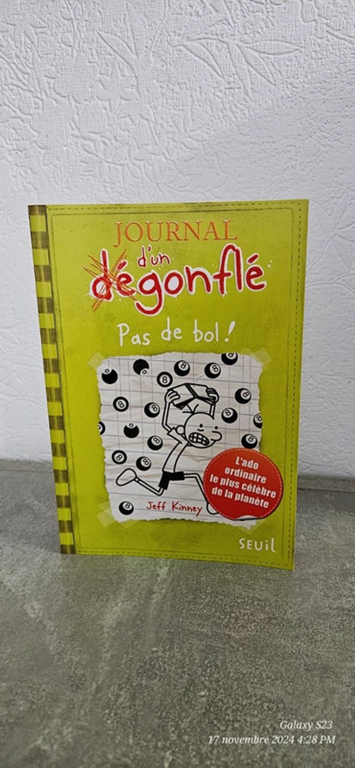 Livre le journal d'un dégonflé