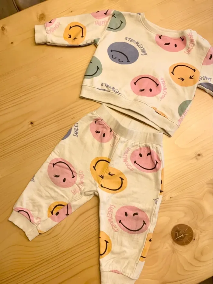 survêtement bébé Smiley 2 pièces