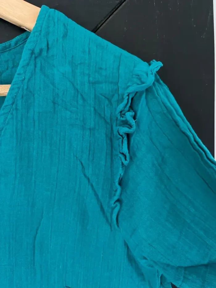 Robe femme gaz de coton - photo numéro 5