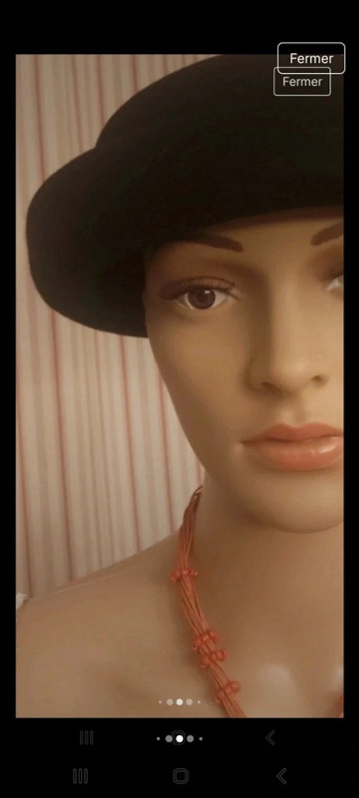 Chapeau H&M 58cm taille L 100% laine 58cm - photo numéro 6