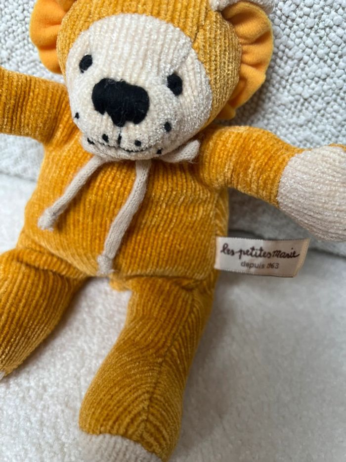 Peluche ours moutarde - photo numéro 2