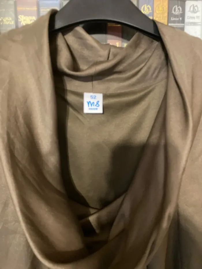 robe marron forme boule 52 M&S mode - photo numéro 4