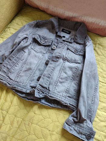 veste jean grise 6 ans