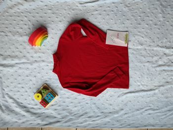 sous pull col montant 12 ans rouge bouny baby