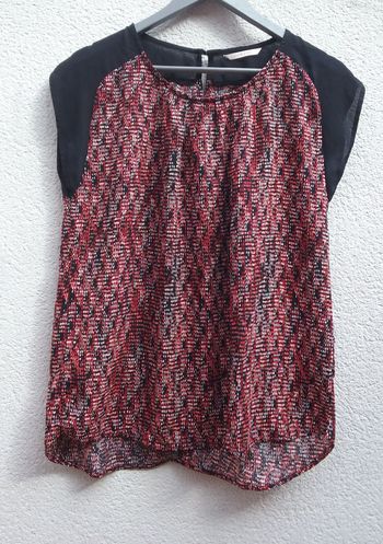 Blouse manches courtes Camaïeu