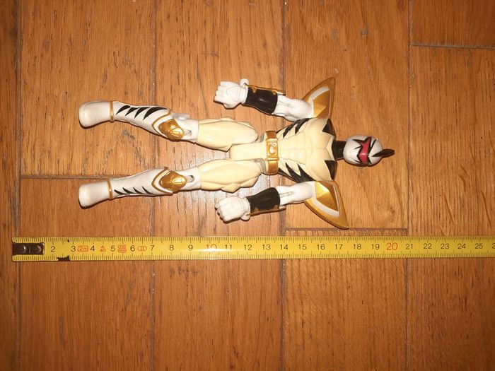 Power Rangers Dino Thunder blanc avec aeroglisseur - photo numéro 6