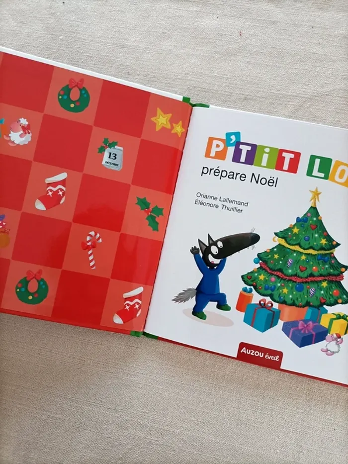 Livre P'tit Loup prépare Noël - photo numéro 7