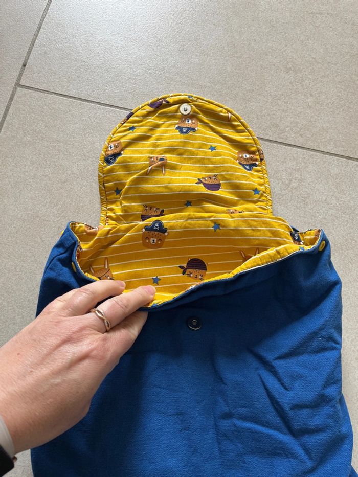 Sac à dos bleu - photo numéro 3