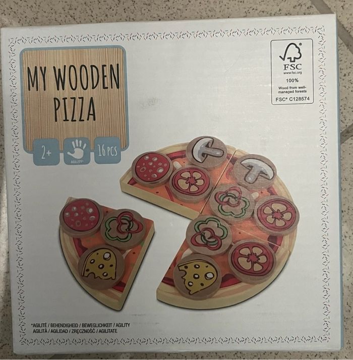 Pizza en bois