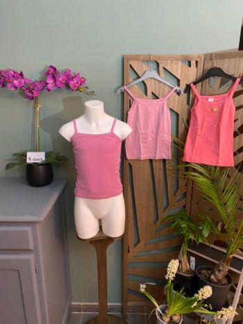 Débardeur maillot de corps fille 8 ans
