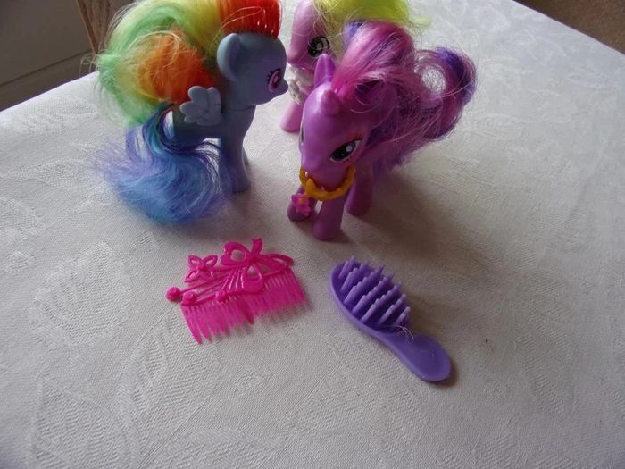 Lot de 3 Ponys avec accessoires - photo numéro 3
