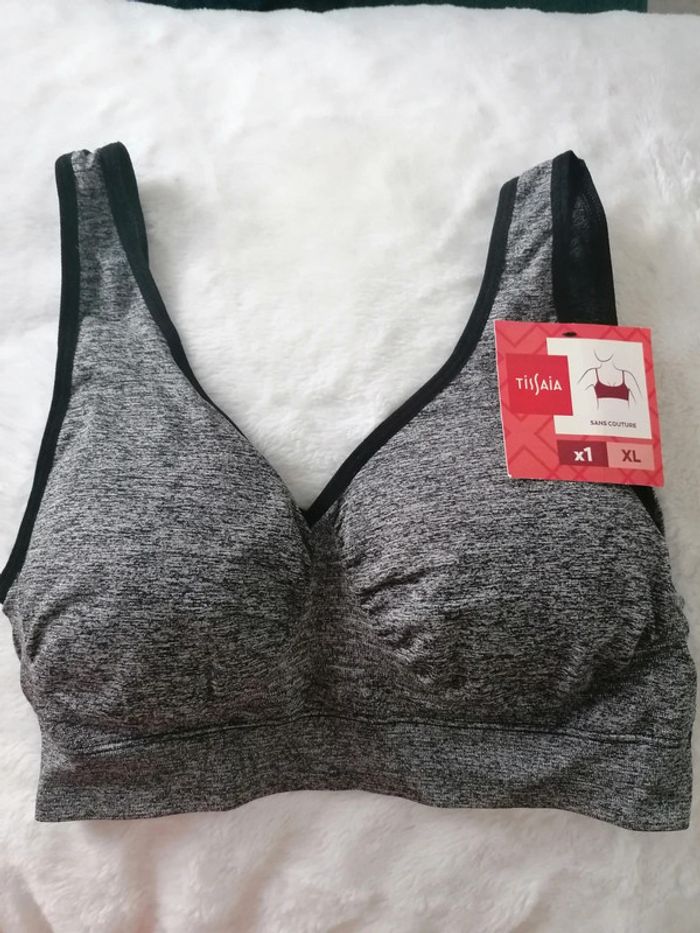 Brassière grise Tissaia XL