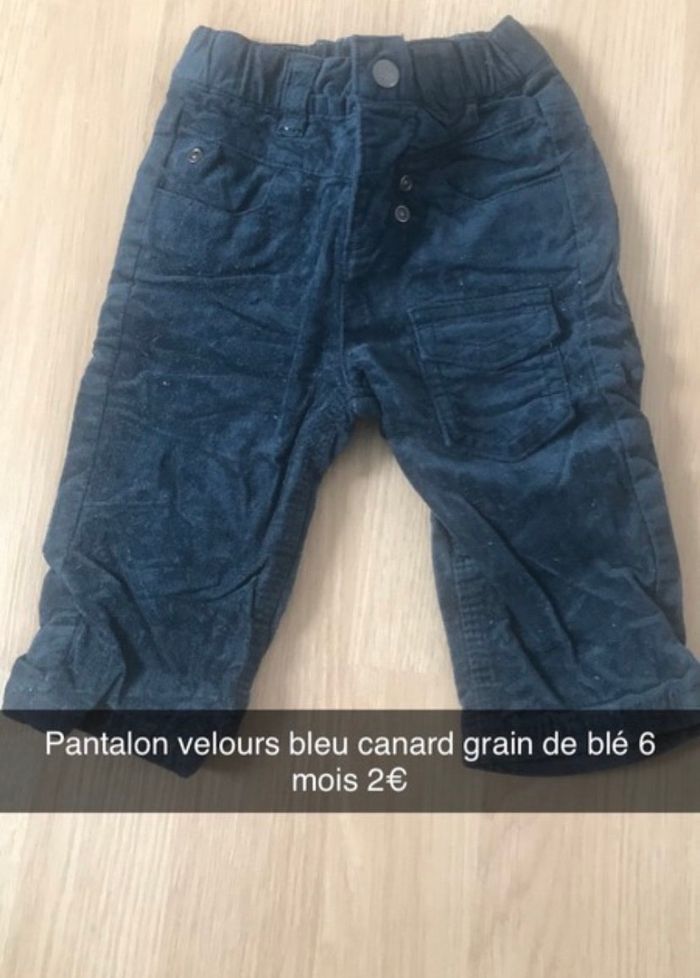 Pantalon velours