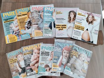 Lots de magazines parents et magic maman