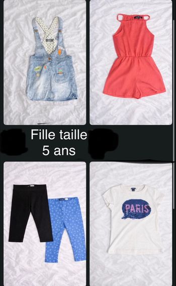 Lot 5 ans fille