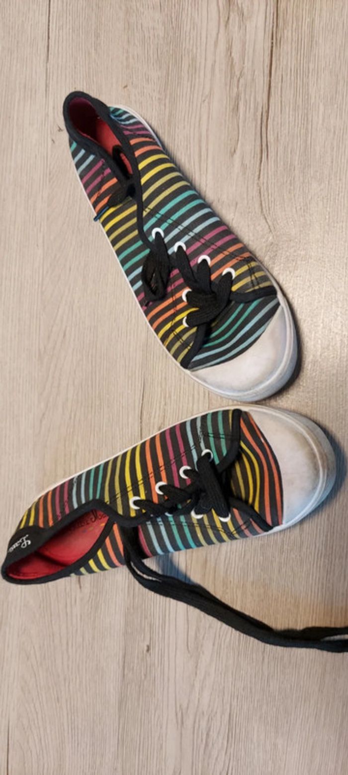 Basket noire, fille Little Marcel, pointure 36 - photo numéro 3