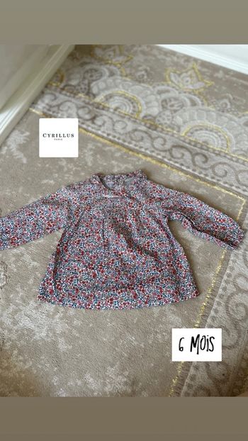 Blouse Cyrillus taille 6 mois