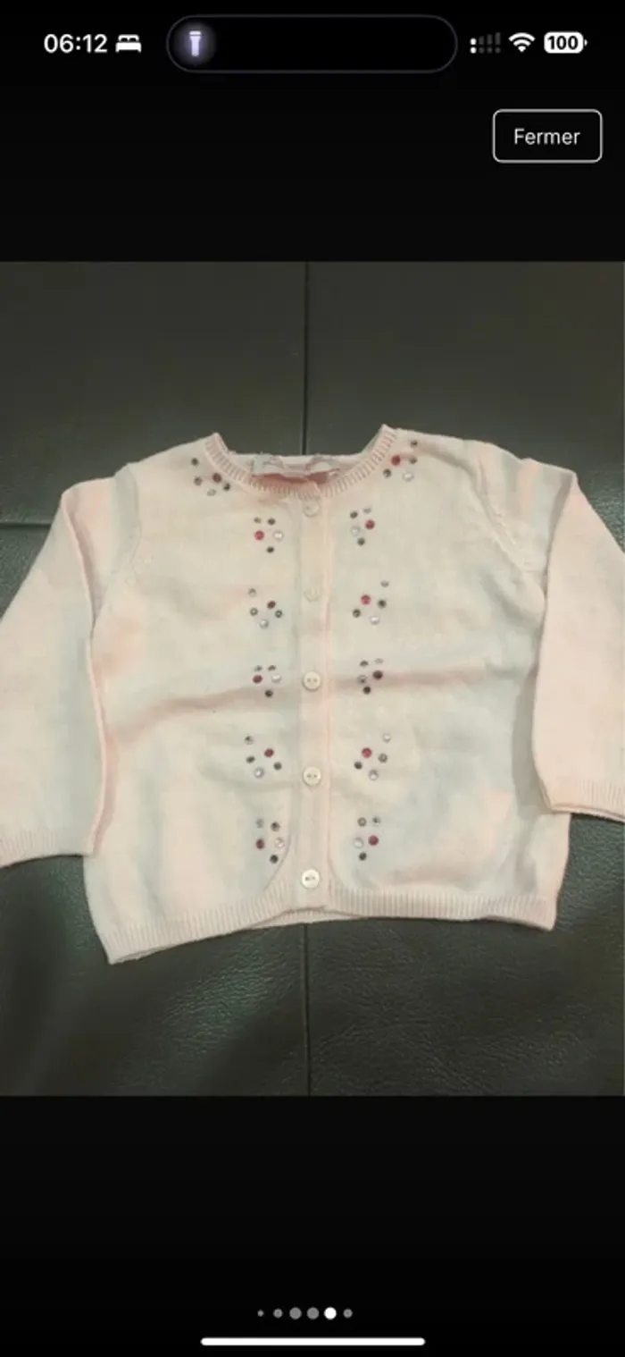 Lot de vêtements fille 6 mois demi-saison / hiver - photo numéro 14