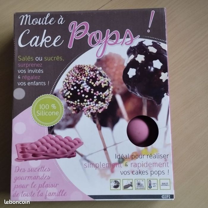 Moule silicone à cake pops Neuf