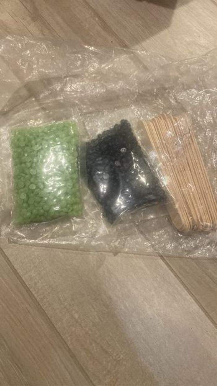 Chauffe cire en avec perles et spatules - photo numéro 2