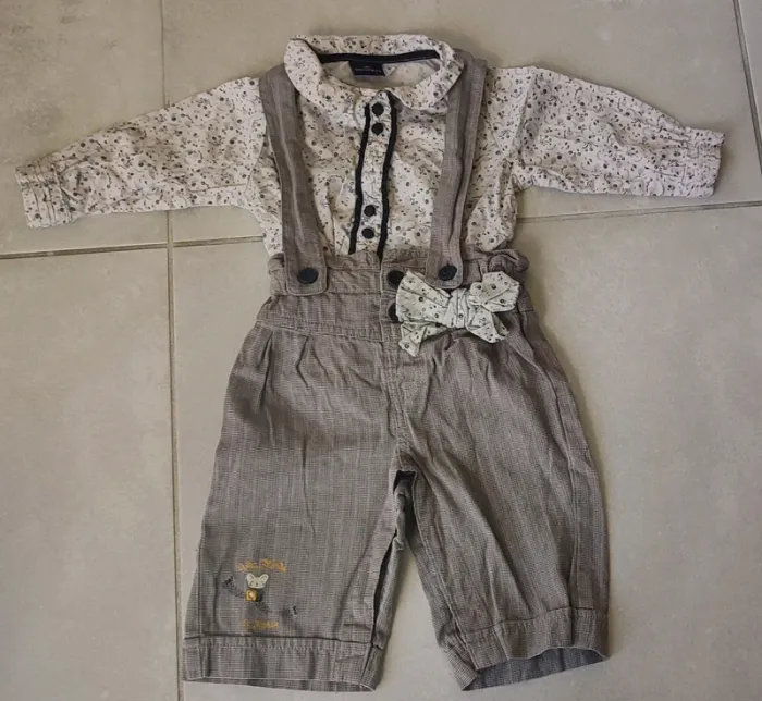 Magnifique tenue modulable Sergent Major - taille 6 mois - garçon