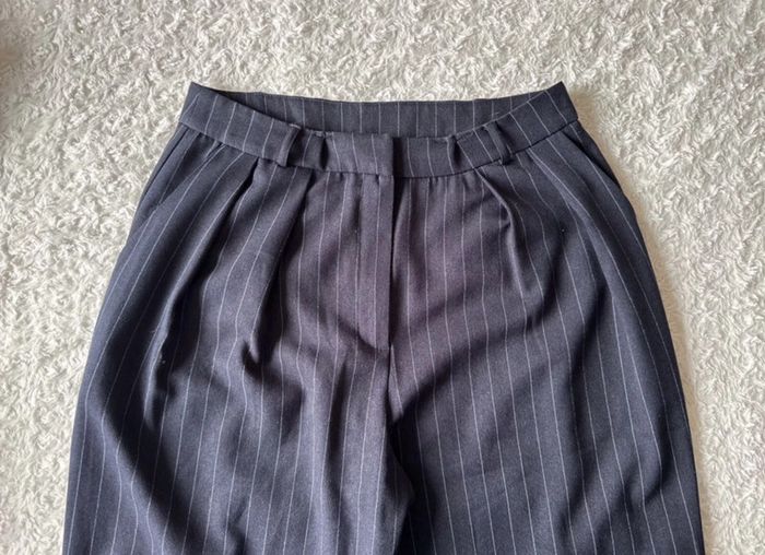 Pantalon à rayures taille haute taille 40 - photo numéro 2