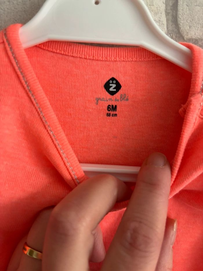 Tee shirt grain de blé taille 6 mois - photo numéro 3