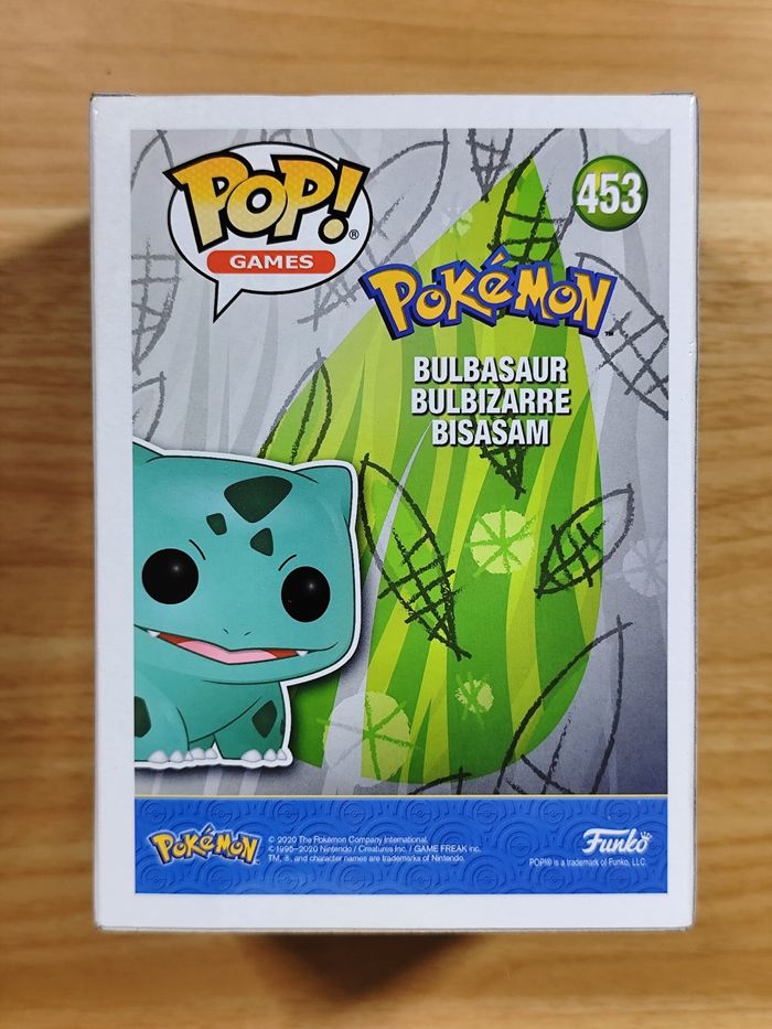 Funko Pop! - Bulbasaur / Bulbizarre N°453 (Pokémon) - photo numéro 3
