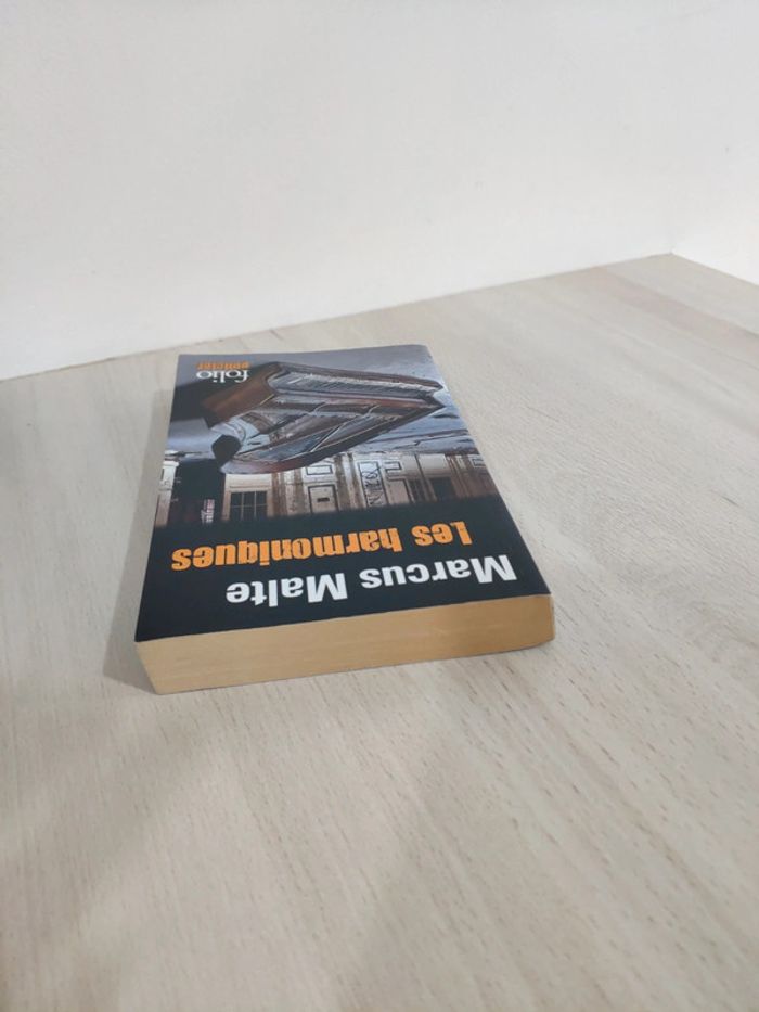 Livre pour policier Les harmoniques beau Danube bleu Marcus Malte - photo numéro 4