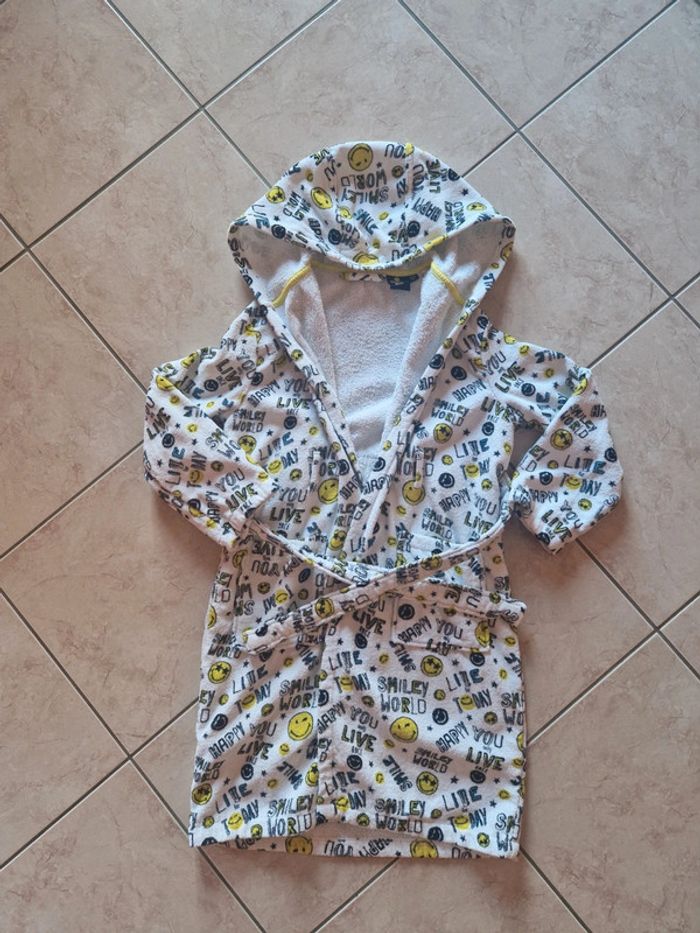 Peignoir 8 ans smiley world