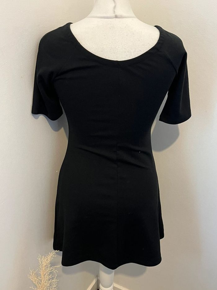 Robe noire cintrée Zara S - photo numéro 6