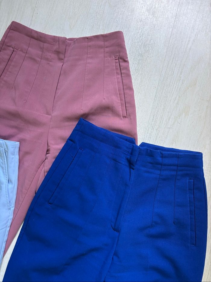 Lot de trois pantalons à pince taille 36 - photo numéro 3