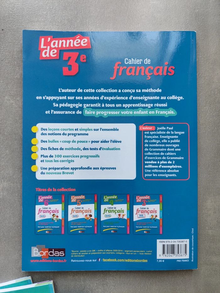 Lot livre 3ème brevet - photo numéro 3