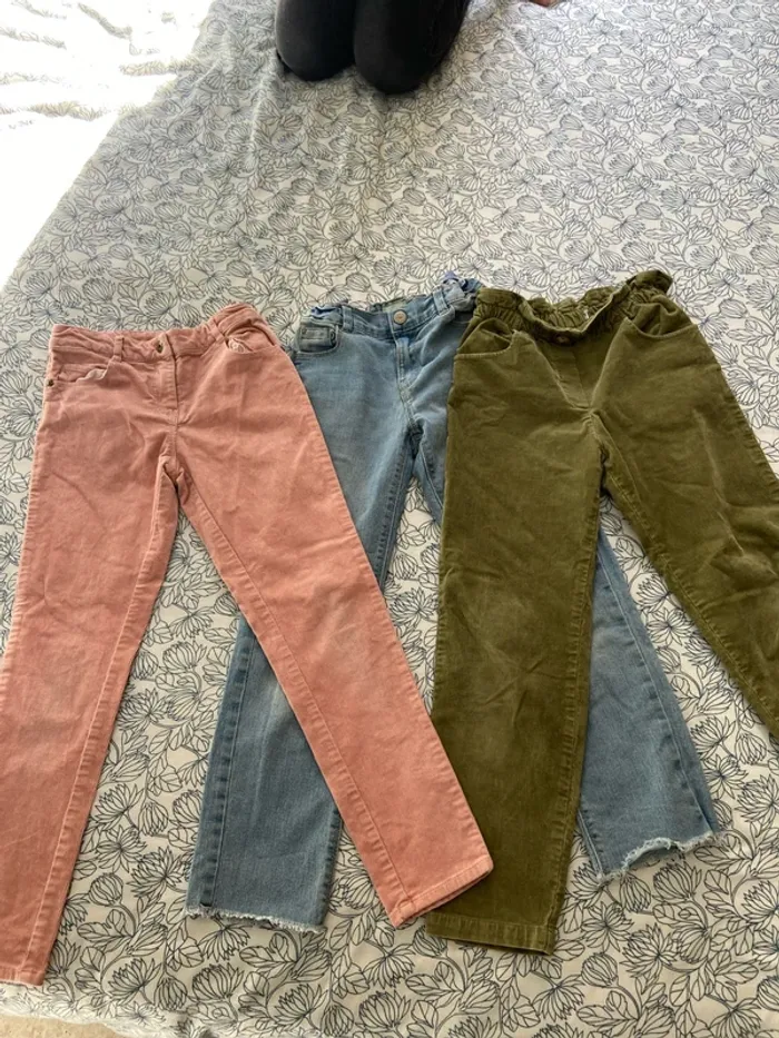 Lot de 3 pantalons 9 ans
