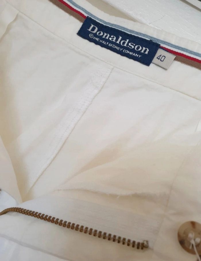 Pantacourt 100% Coton Donaldson Taille 40 - photo numéro 2