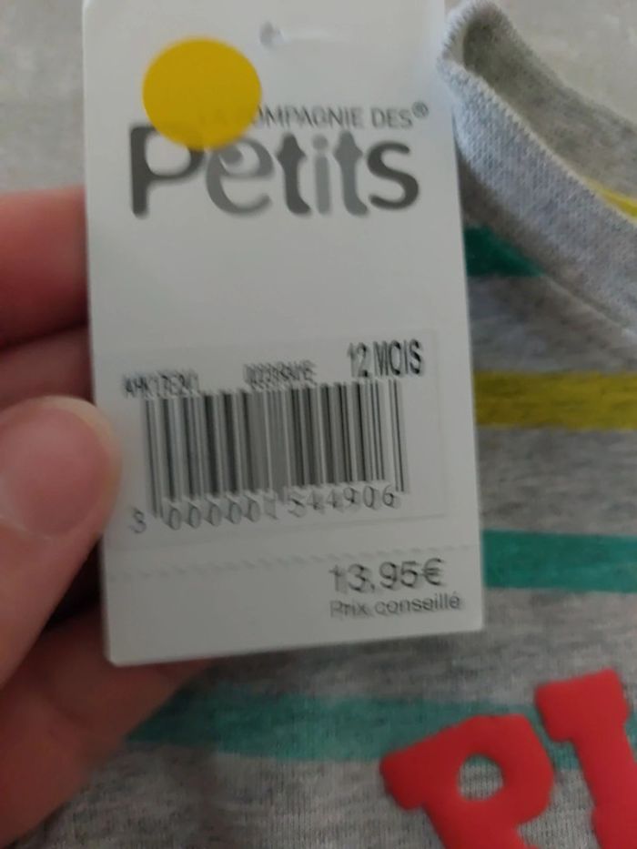 Tee-shirt neuf La compagnie des Petits - photo numéro 4