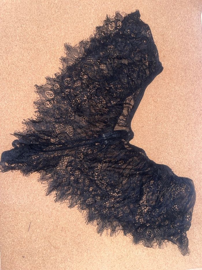 Shorty en dentelle Taille Xs taille haute - photo numéro 2