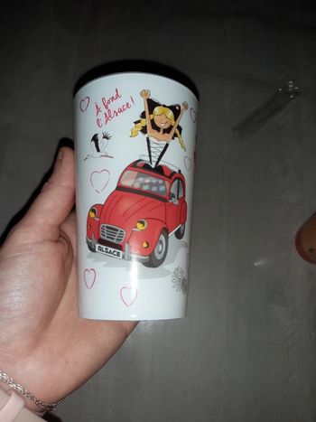 Gobelet vive l'Alsace