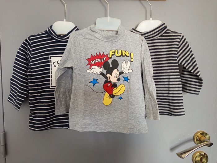 Lot sous pull 9 mois