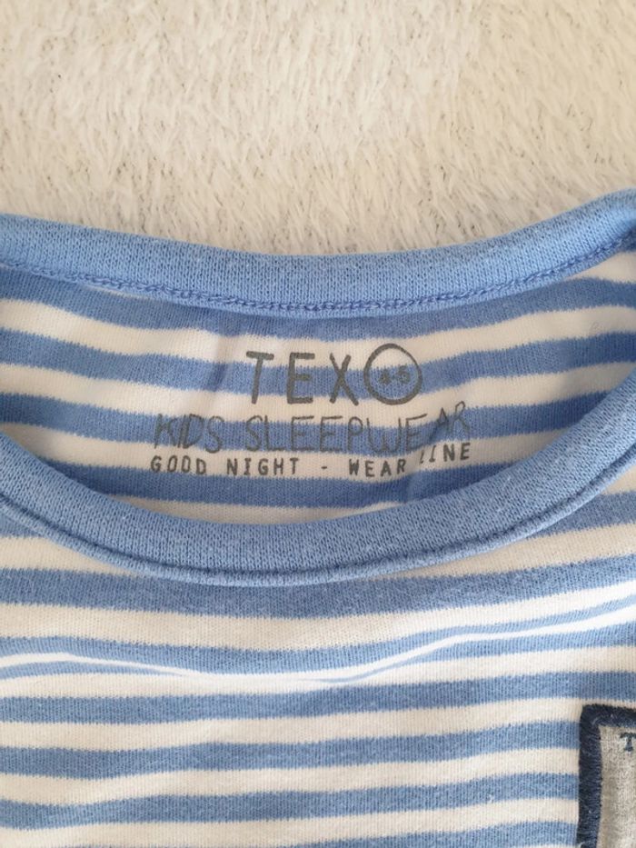 Pyjama tex 4-5 ans - photo numéro 3