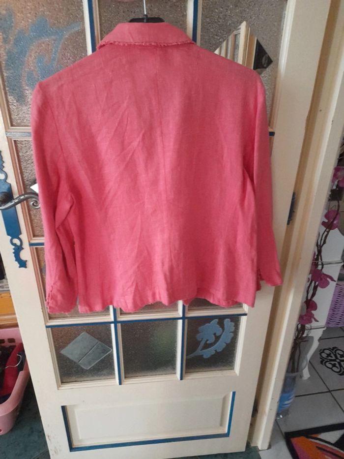 Jolie veste en lin burton - photo numéro 4