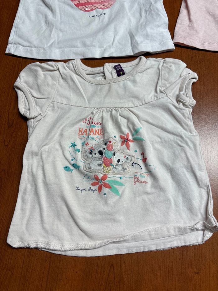 Lot de 4 tshirts manches courtes - photo numéro 4