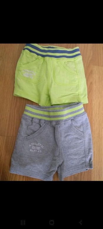 Lot de short