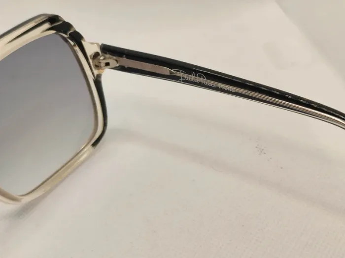 Lunettes de soleil Emilio Pucci fabriquées en France dans les années 80 - photo numéro 5