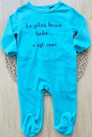 Pyjama dors-bien velours Influx