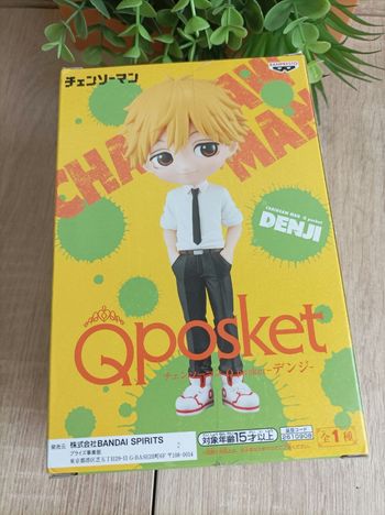 Figurine Denji Chainsaw Man banpresto qposket Bandai